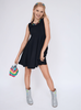 Lola And The Boys  - Black Rainbow Gems Tank Dress