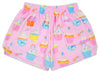 Cupcake Party Plush Shorts