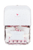 Pink Tiny Flower Layette Set in a Nesting Box