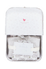 Gray Elephant Layette Set in a Nesting Box