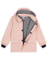 Petit Bateau - Hooded Light Pink Raincoat