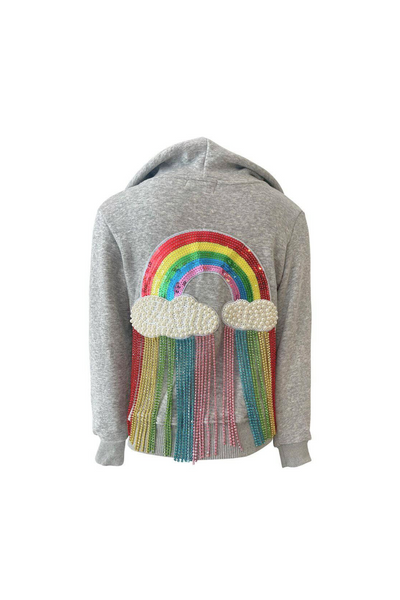 Lola And The Boys - Crystal Rainbow Rain Hoodie