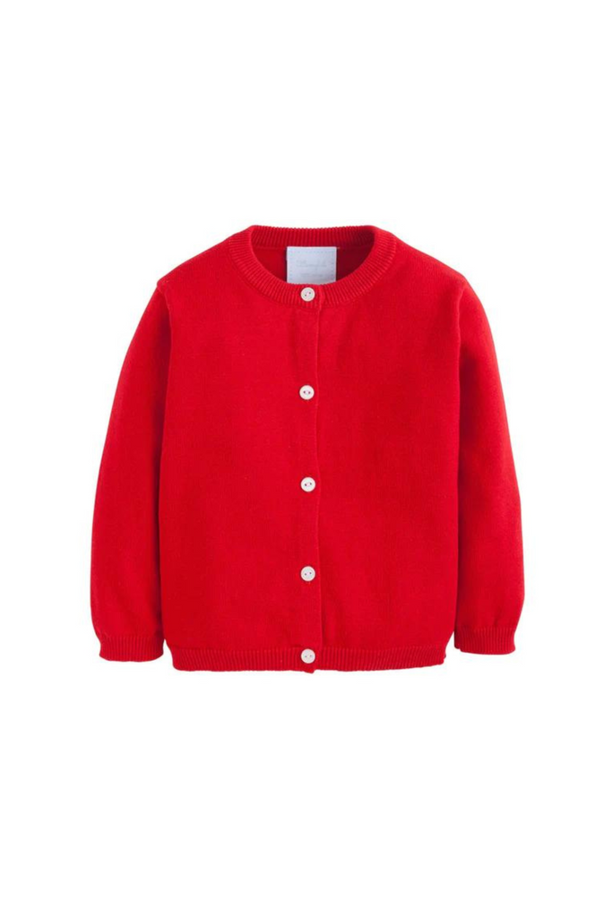 Red Essential Cardigan