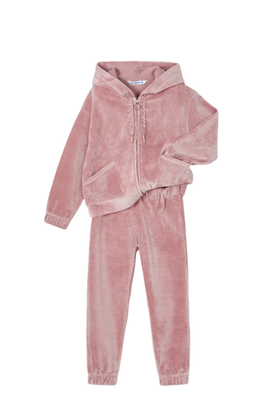 Rose Corduroy Tracksuit