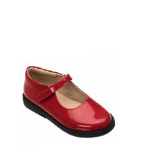 Zoe Mary Jane Red Patent