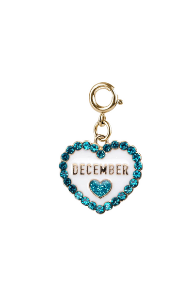 Gold December Birthstone Charm