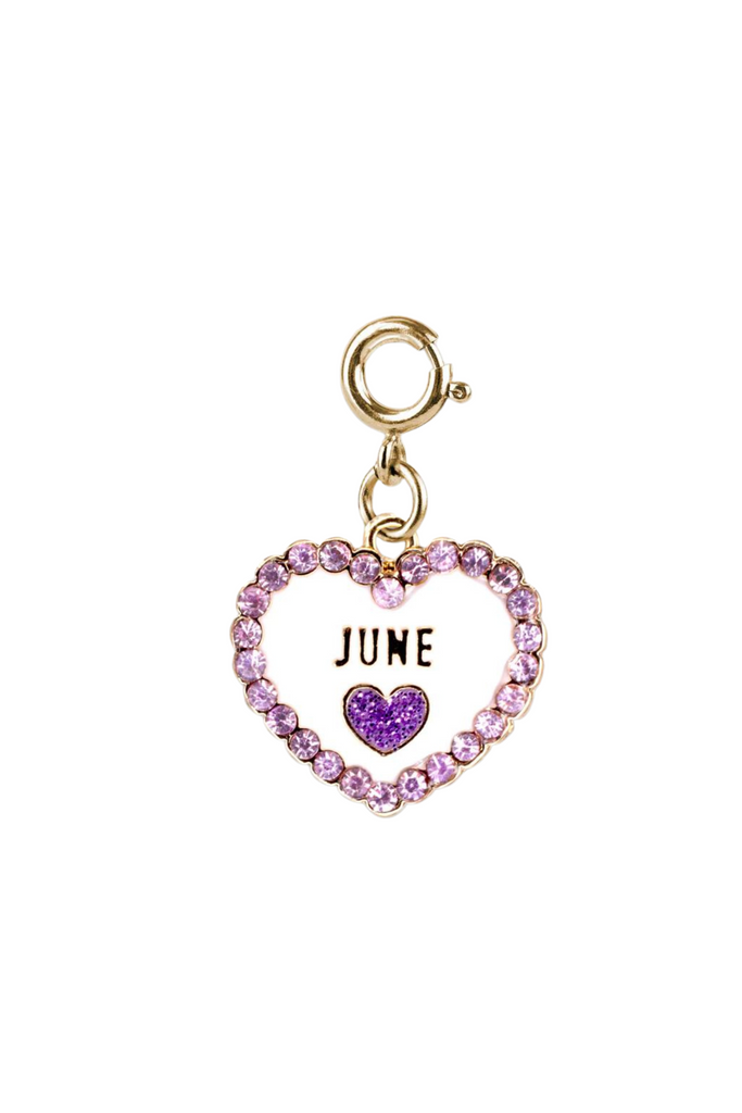 Gold June Birthstone Charm