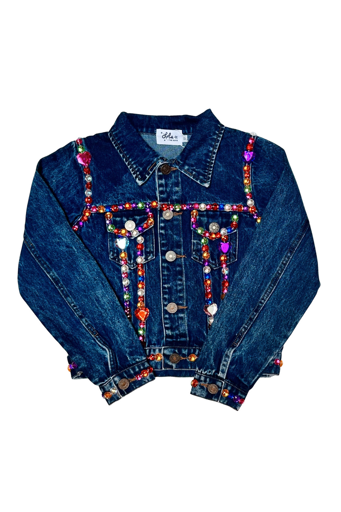 Lola And The Boys - Jelly Bean Denim Jacket