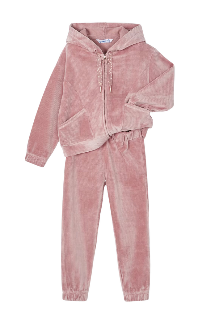 Rose Corduroy Tracksuit