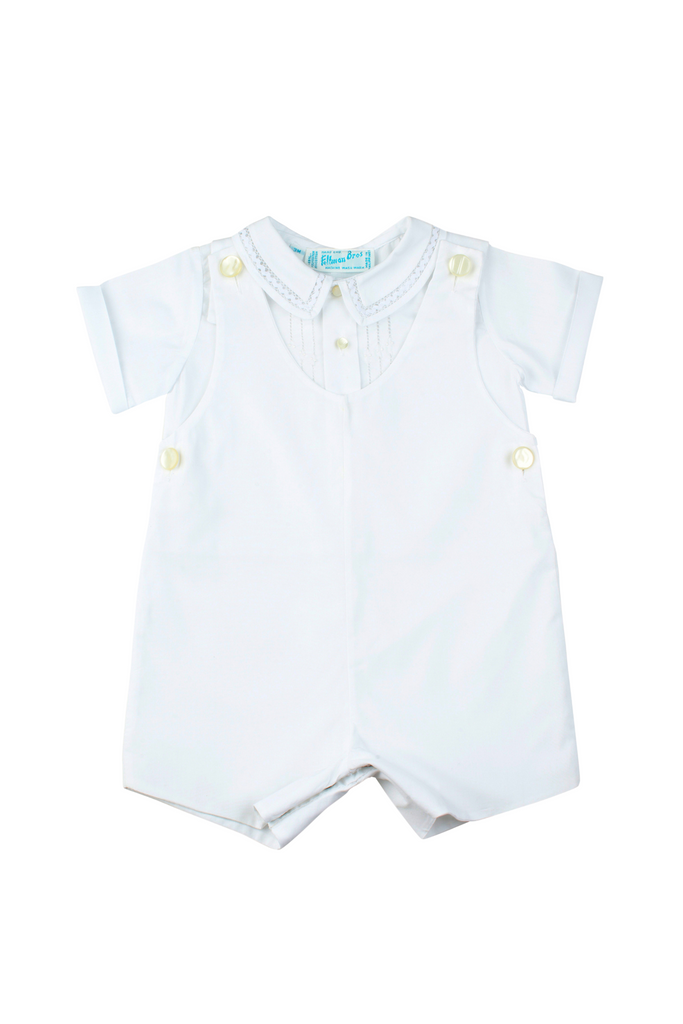 Dressy White Shortall