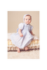 Lacy Smocked Dress - Blue