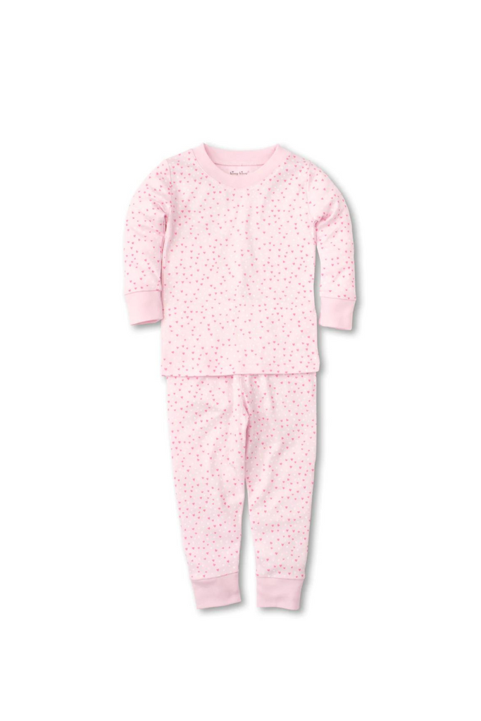 Sweetheart Infant Pajama Set On Pink