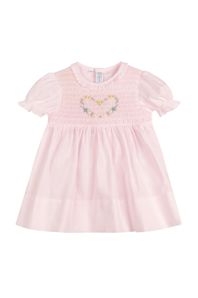 Smocked Heart Dress