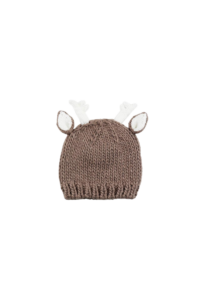 Tan Hartley Deer Beanie