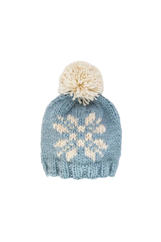 Huggalugs - Snowflake Surf Blue Beanie