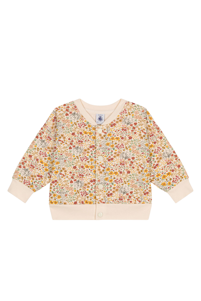 Petit Bateau - Multi Floral Cardigan