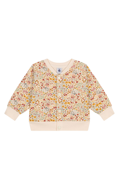 Petit Bateau - Multi Floral Cardigan