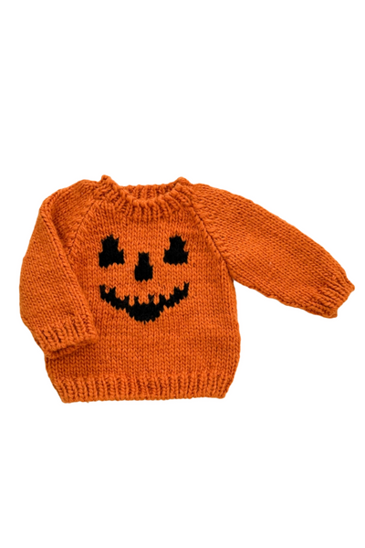 Jack-O-Lantern Sweater - Orange