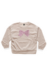 Petite Hailey - Sparkle Bow Sweatshirt