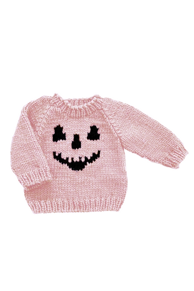 Jack-O-Lantern Sweater - Pink