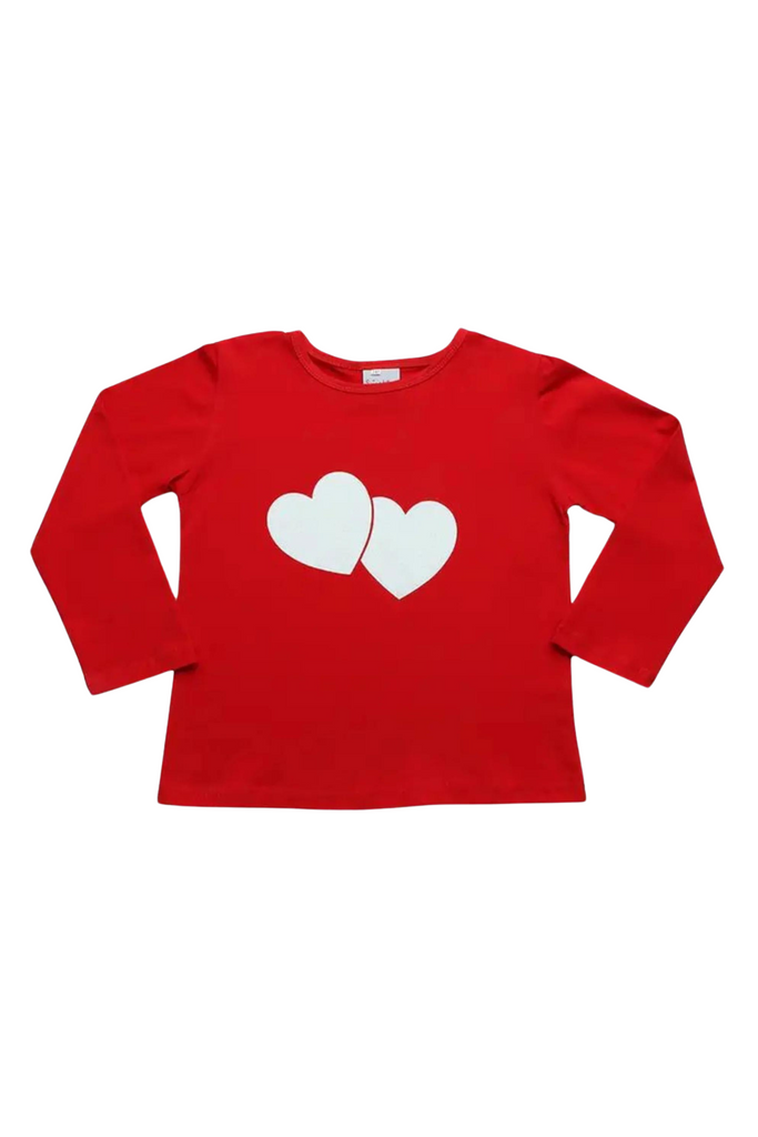 Double Glitter Heart Infant Shirt