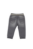 Gray Soft Denim Joggers