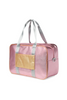 Rockaway Pink/Silver Duffle Bag