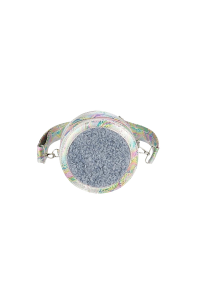 Round Sherpa Waist Bag