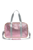 Rockaway Pink/Silver Duffle Bag