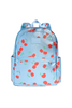 Kane Kids Blue Cherries Double Pocket Backpack