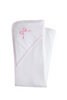 Hooded Bow Towel - Pink