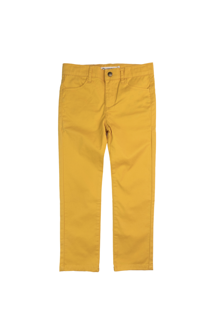 Goldenrod Skinny Twill Pant