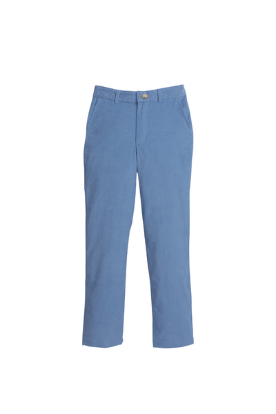 Little English - Stormy Blue Corduroy Classic Pant