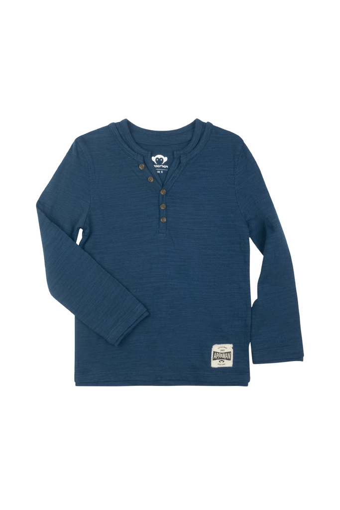 Camden Long Sleeve - Blue Jewel