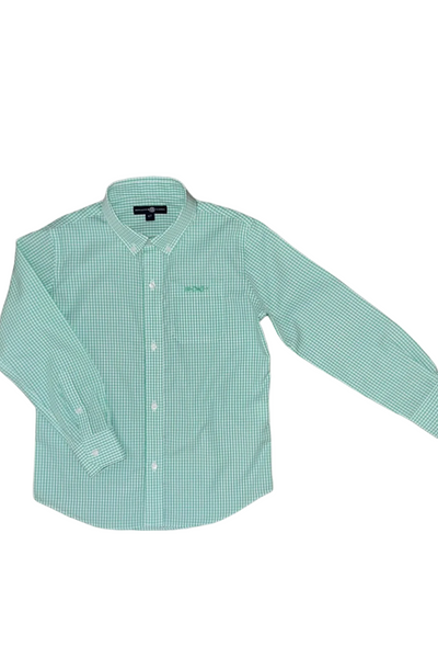 Brown Bowen - Seagrass Green Button Down