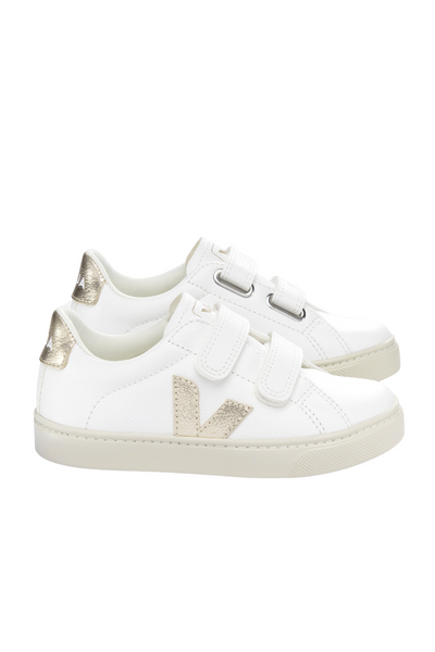 ESPL White/Gold Tennis Shoe