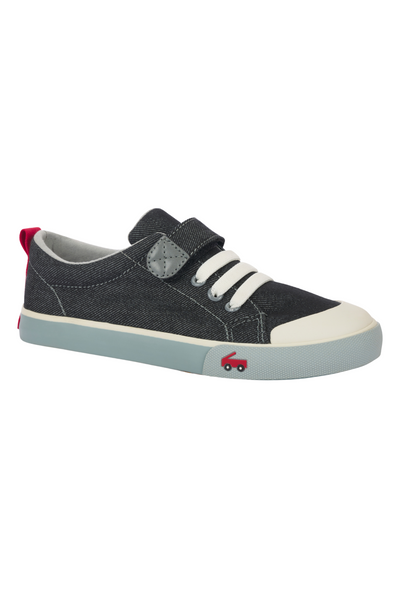 Stevie II Sneaker - Black Denim