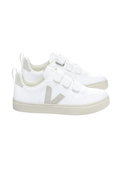 White Natural V-10 Shoe