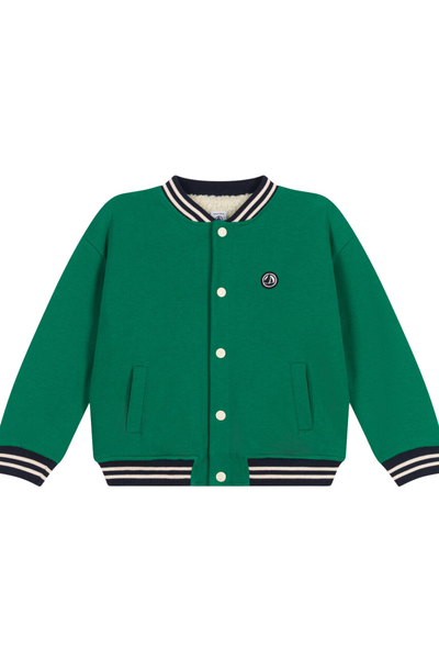 Petit Bateau - Green Varsity Jacket