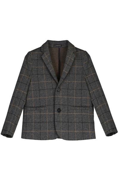 Pencil Check Blazer