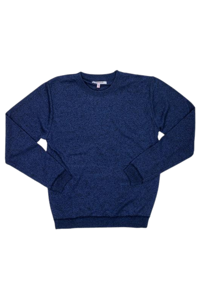 Navy Heathered Sweater