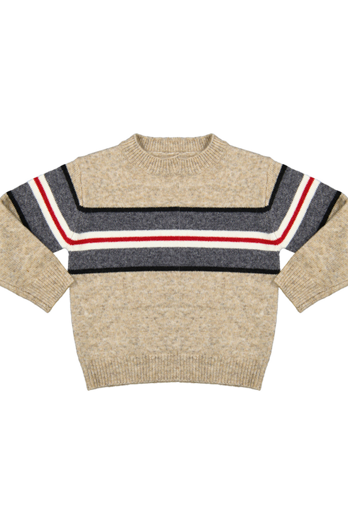 Almond Stripes Sweater