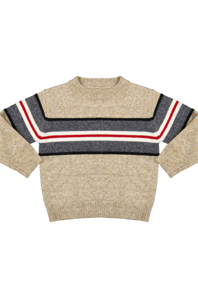 Almond Stripes Sweater