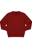 Basic Red Cotton Sweater