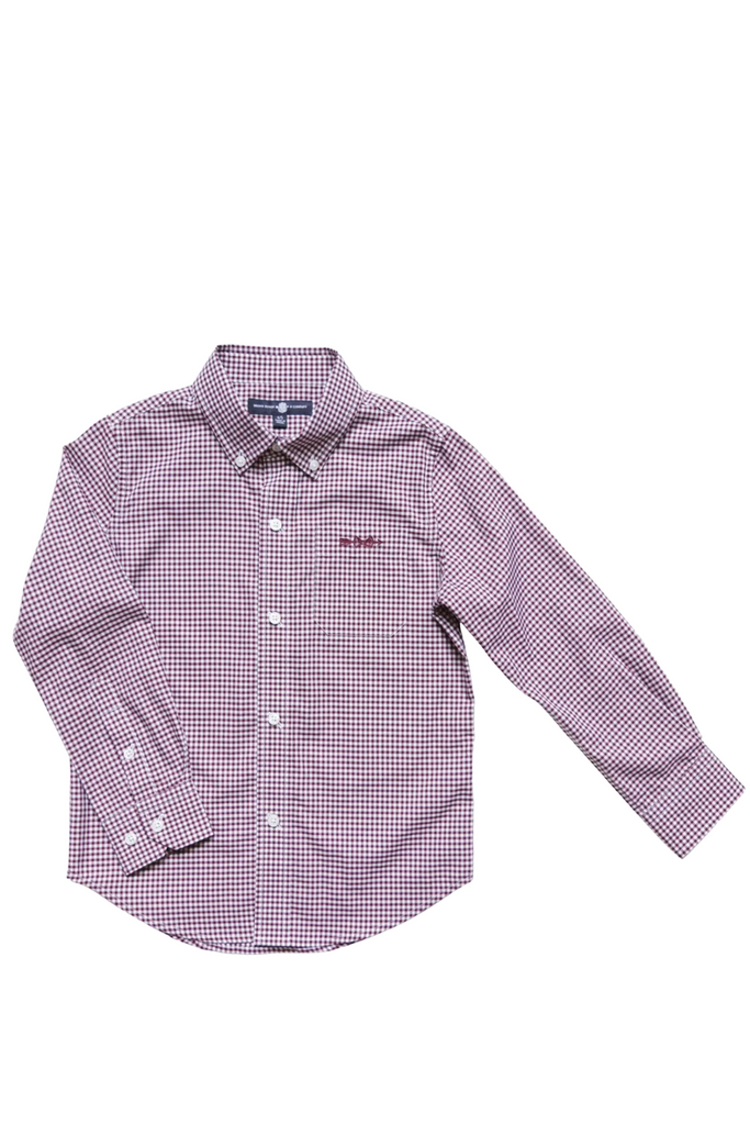 Brown Bowen - Gadsden Garnet Bowen Arrow Button Down