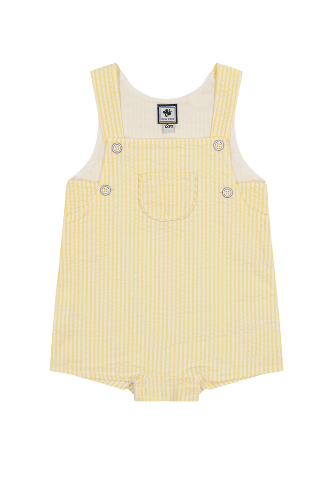 George Yellow Seersucker Romper