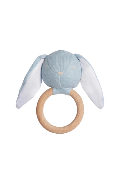 Blue Bunny Rattle