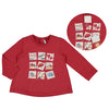 Red Long Sleeve Post Its T-Shirt