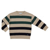 Green Navy Stripes Sweater