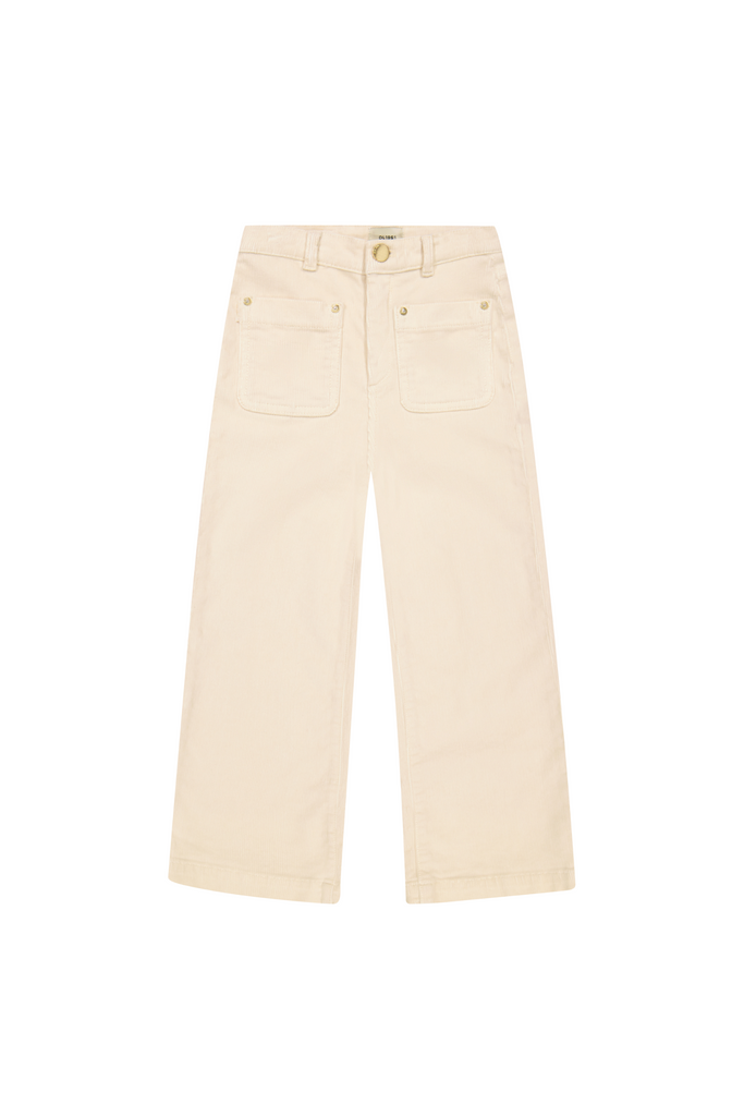 Lily Wide Leg Pants - Manilla Corduroy